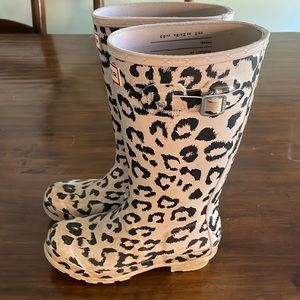 Hunter girls rain boots